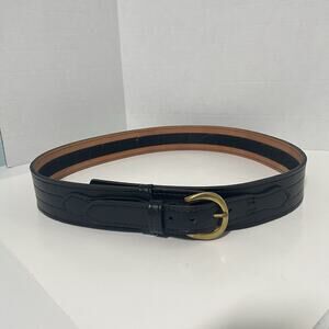 Safariland MDL 146 Duty Belt Size 42 Thick Leather Black 2” NEW Service Hunting